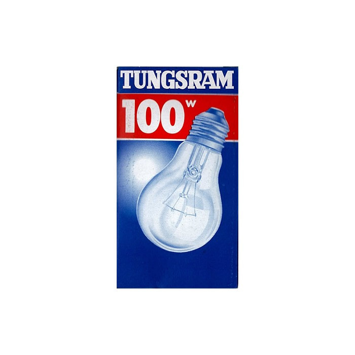 undefined Tungsram Lamp 100W GLS Frosted E27 Incandescent Bulb - Home & Kitchen - Lebanon