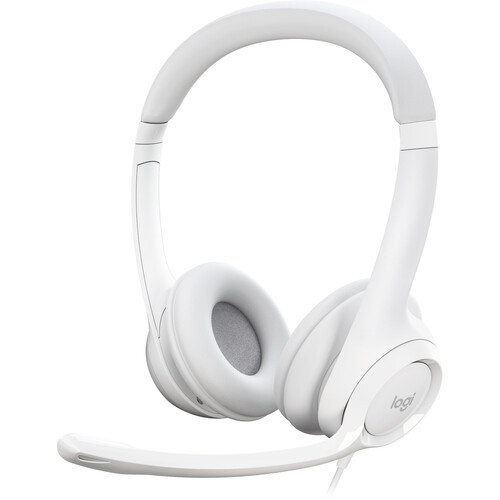 Logitech Logitech H390 Wired Headset, White | H390 - Computers & Tech - Lebanon