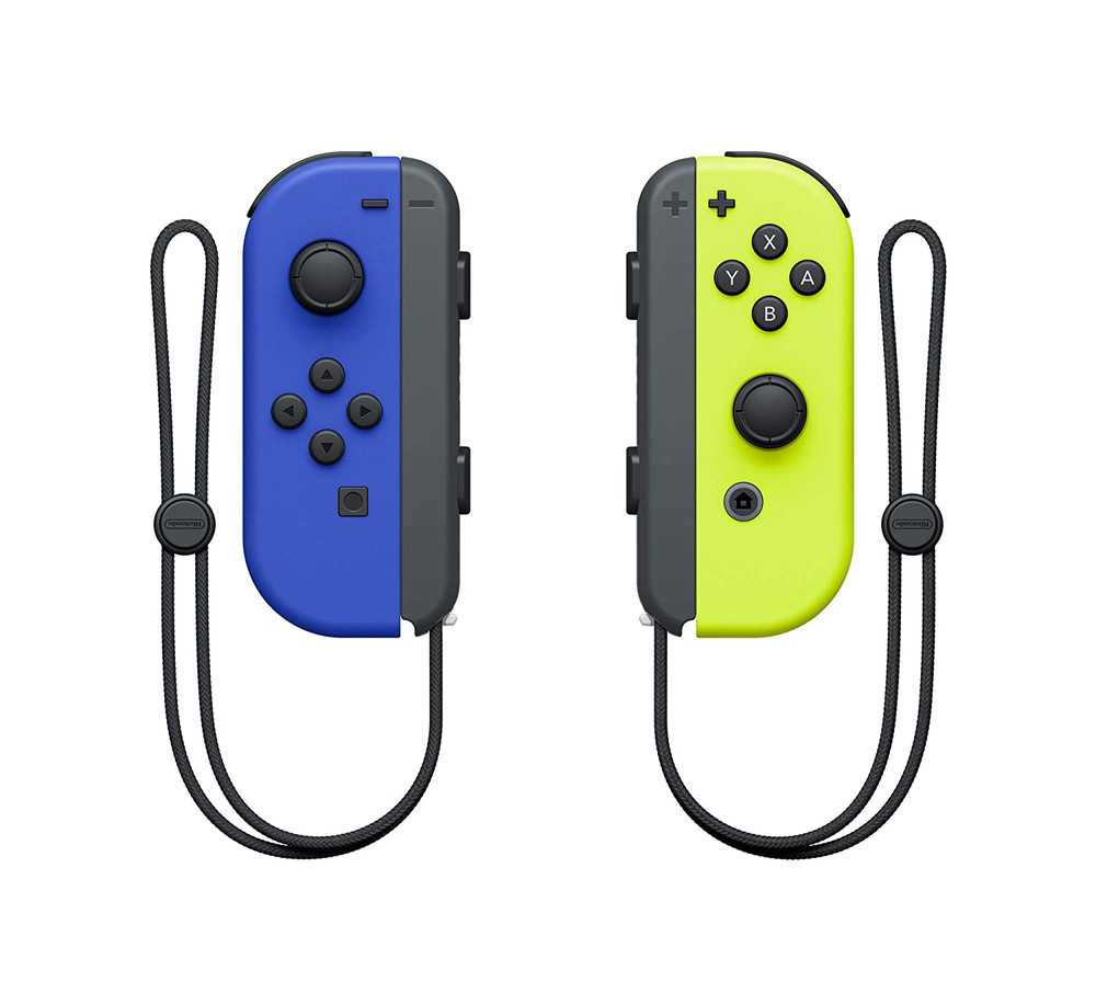 Nintendo Nintendo Joy-Con (L/R) - Blue / Neon Yellow | 110983B - Gaming - Lebanon