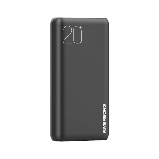 RiverSong RiverSong Vision 20SE 20000mAh Power Bank, Black | PB80 - Computers & Tech - Lebanon