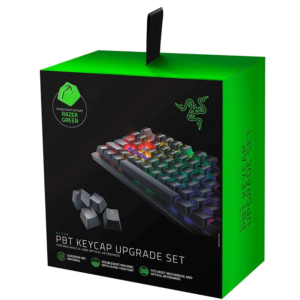 Razer Razer Doubleshot PBT Keycap Upgrade Set for Mechanical & Optical Keyboards | RC21-01490400-R3M1 - Computers & Tech - Lebanon
