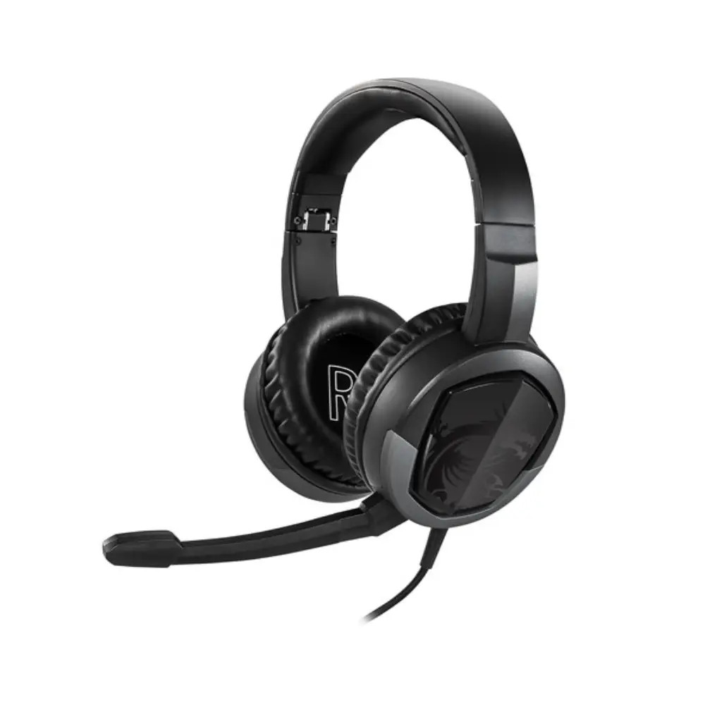 MSI MSI Immerse GH30 V2 Wired Gaming Headset, Black | Immerse GH30 V2 - Computers & Tech - Lebanon