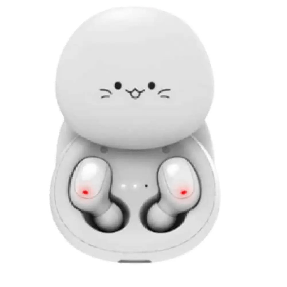 Porodo Porodo Soundtec Kids Wireless Earbuds ,White |PD-STWLEP005-WH - Computers & Tech - Lebanon