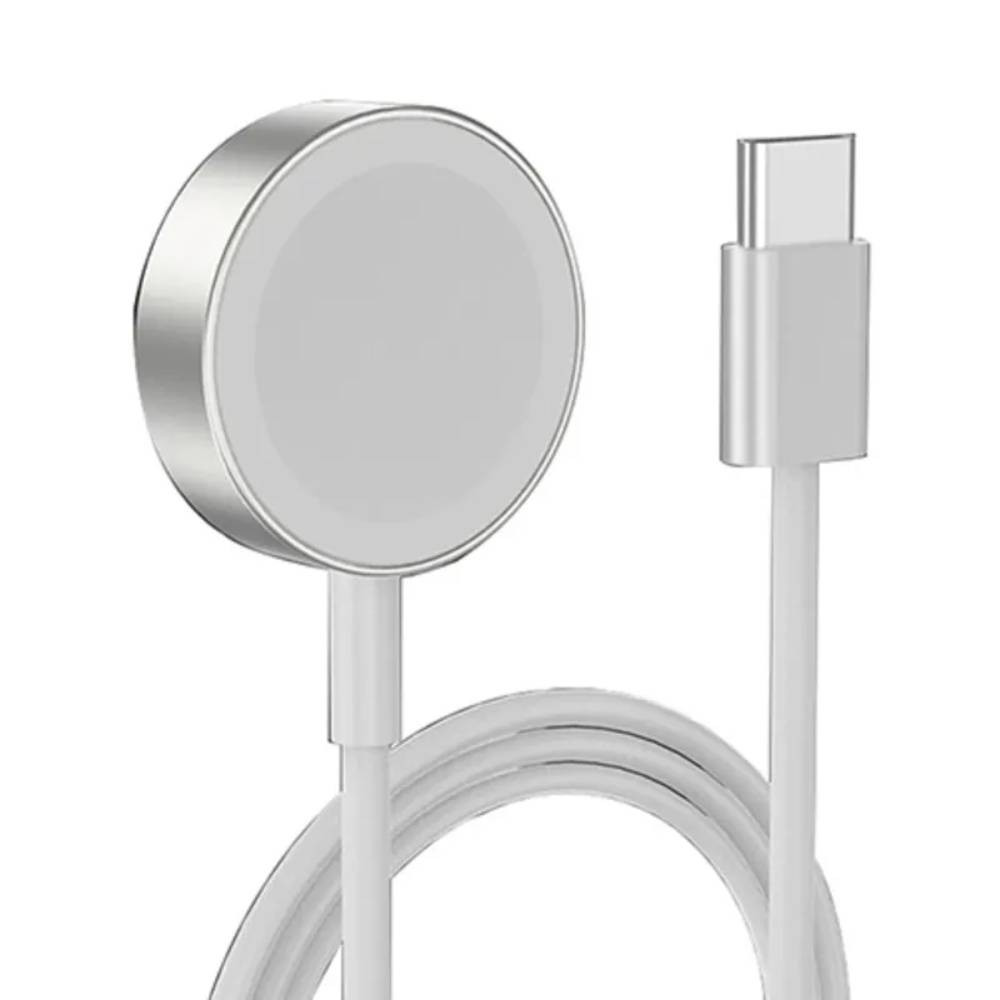 Green Lion Green Lion Magnetic Charging Type-C Cable for Apple Watch ,White | GNMCTCISL - Phones & Wearables - Lebanon