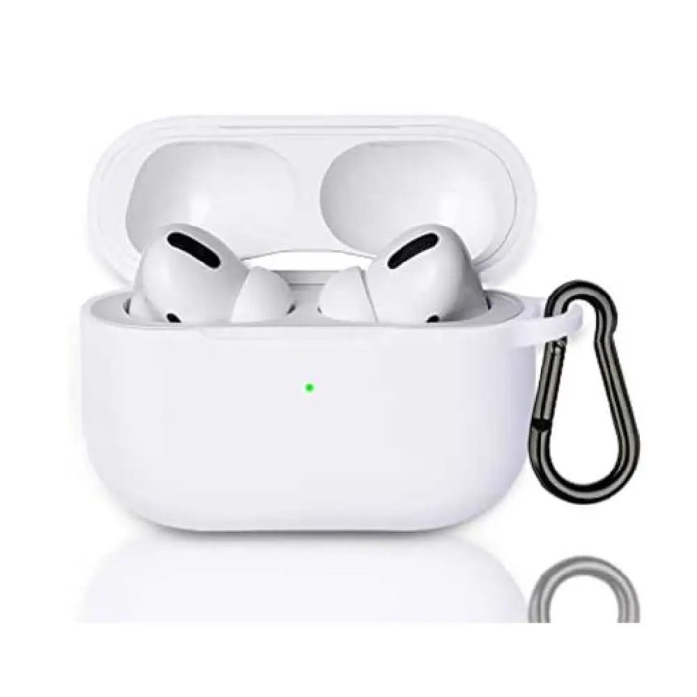 undefined Green Berlin Series Silicone Case , Airpods Pro ,White | GNSILPROWT - Computers & Tech - Lebanon