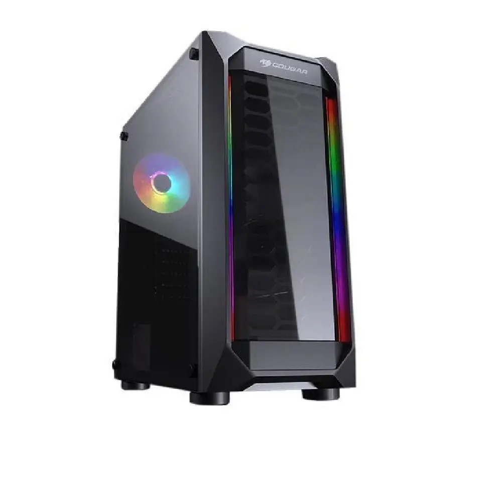 Cougar Cougar MX410 Powerful and Compact Mid-Tower Case with Dual ARGB Strips | MX410 - Computers & Tech - Lebanon