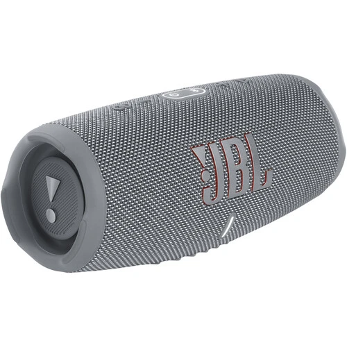 JBL Charge 5 WaterProof Portable Bluetooth Speaker, Gray | JBLCHARGE5GRAYAM