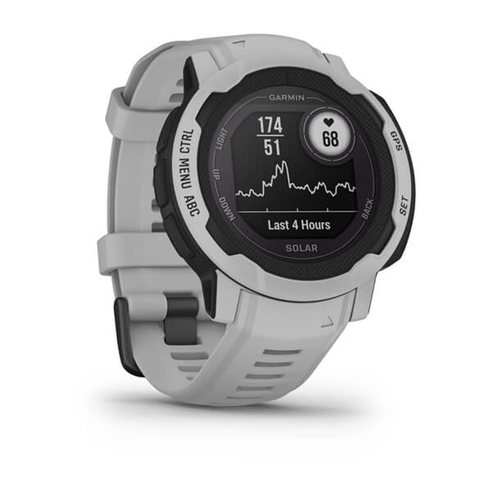 Garmin Garmin Instinct 2 Solar Smart watch, Mist Grey | 010-02627-01 - Phones & Wearables - Lebanon