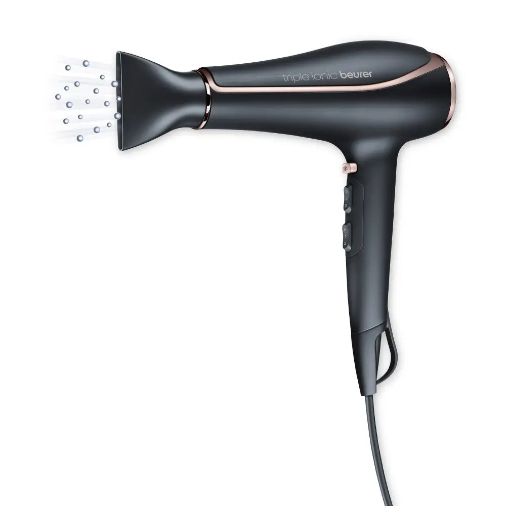 Beurer Beurer HC 80 hair dryer ,Gentle hair dryer with extra-powerful and durable motor| HC 80 - Beauty & Personal Care - Lebanon