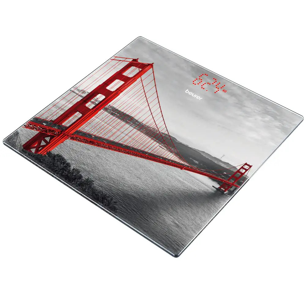 Beurer Beurer GS 215 San Francisco Glass Bathroom Scale | GS 215 - Phones & Wearables - Lebanon