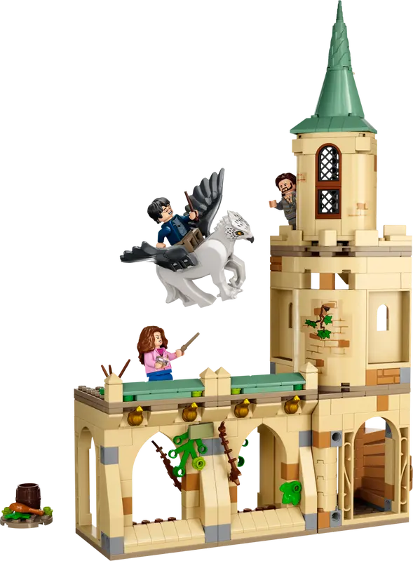 LEGO LEGO Harry Potter Hogwarts Courtyard: Sirius’s Rescue - Castle Tower Toy Set with Buckbeak | 76401 - Toys & Games - Lebanon