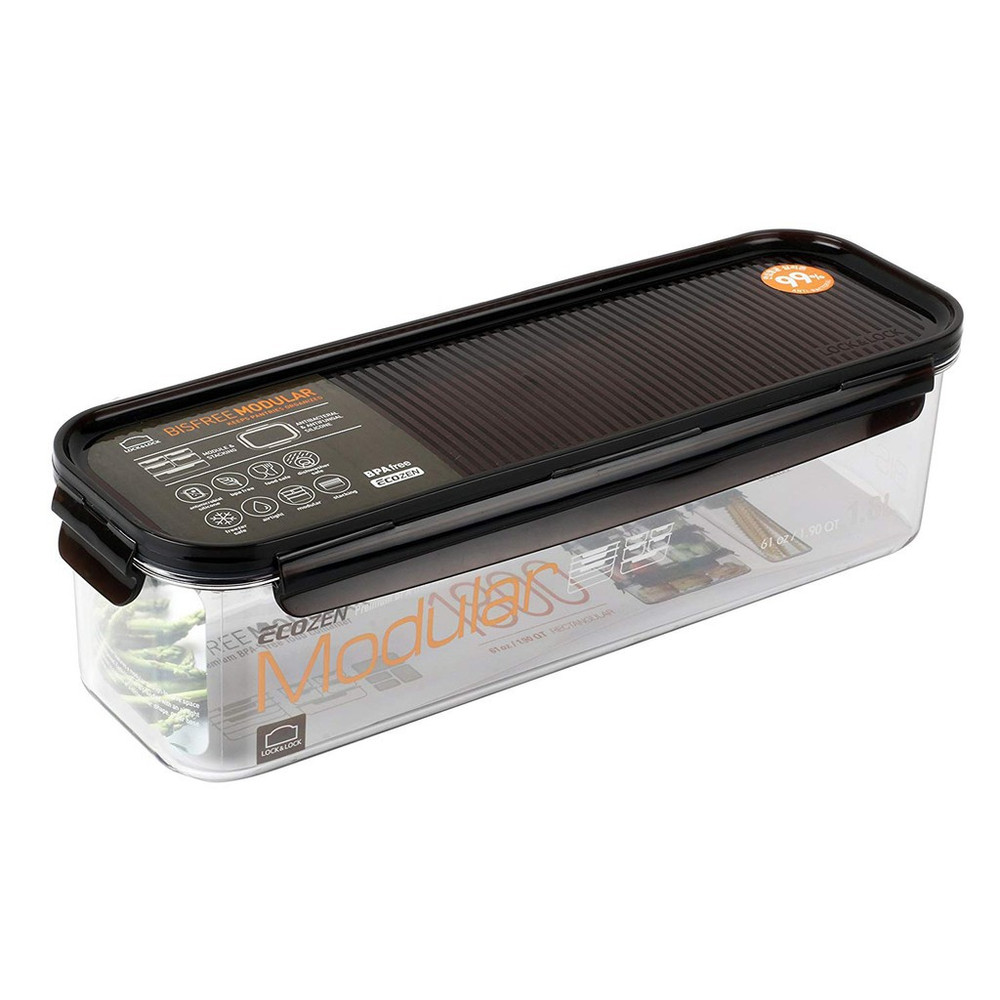 LocknLock LocknLock 1.8L Modular Bisfree Rectangular Container | LBF410 - Home & Kitchen - Lebanon