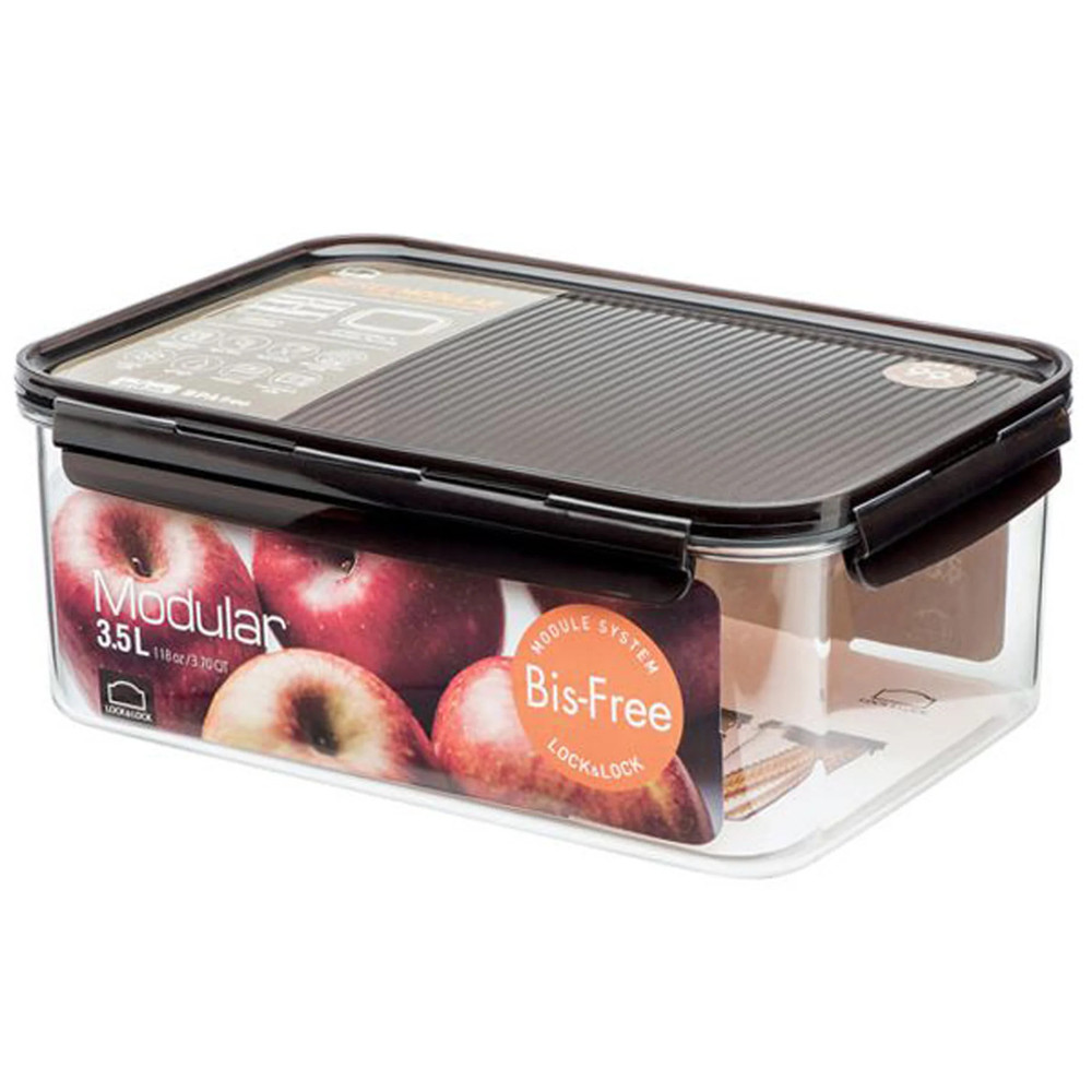 LocknLock LocknLock 3.5L Modular Bisfree Rectangular Container | LBF407 - Home & Kitchen - Lebanon