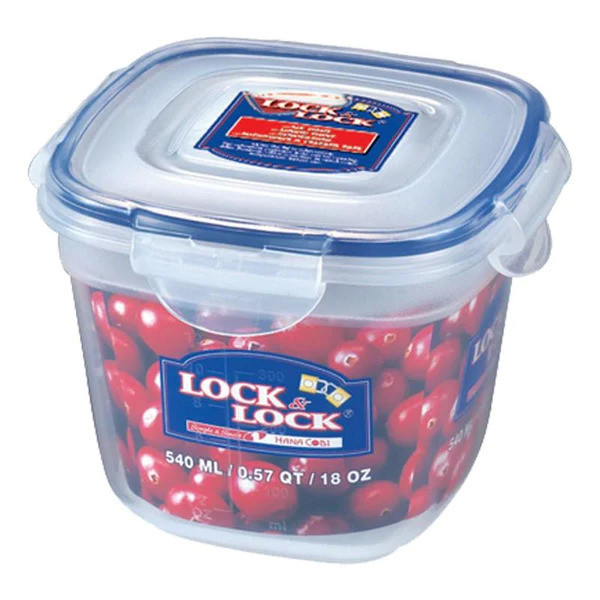 LocknLock LocknLock 540ml Zen Style Square Food Container | HSM8120 - Home & Kitchen - Lebanon