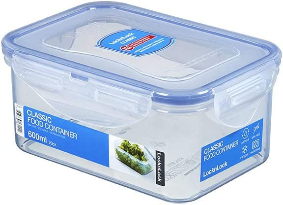 LocknLock LocknLock Rectangular 600ml Short Food Container | HPL811 - Home & Kitchen - Lebanon
