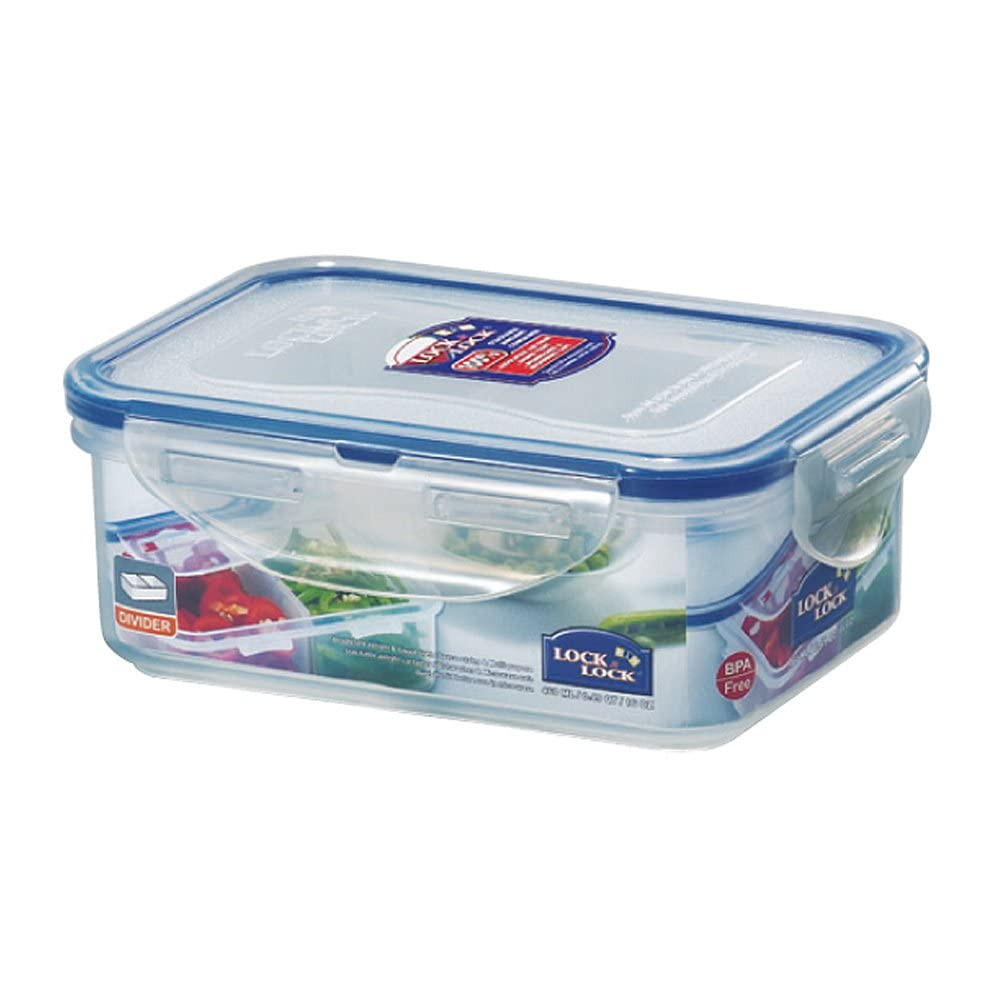 LocknLock LocknLock 460ml Rectangular Short Food Container  | HPL814 - Home & Kitchen - Lebanon