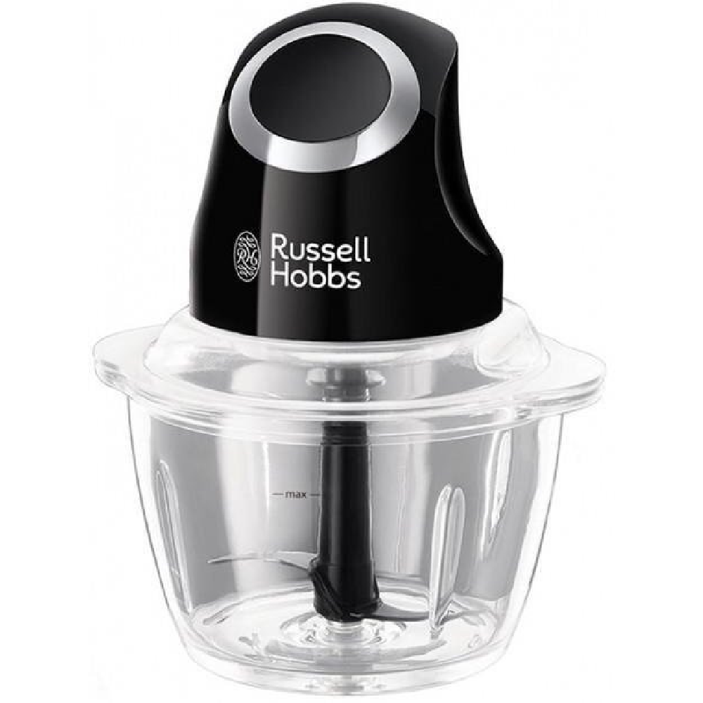 Russell Hobbs Russell Hobbs Desire Matte Black Mini Chopper 200W | 24662-56 - Home & Kitchen - Lebanon
