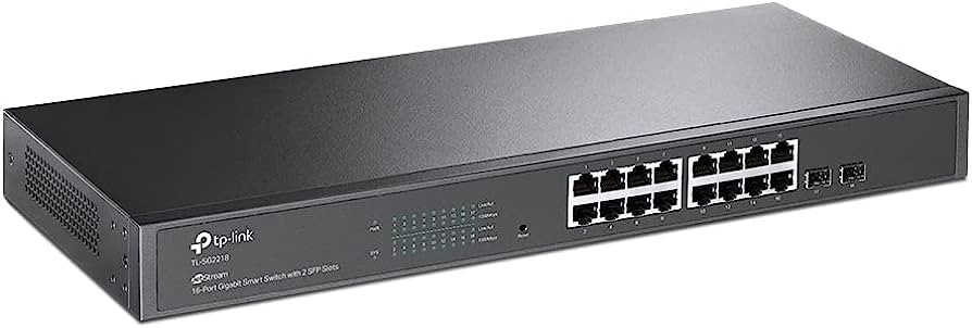 TP-Link Tp-Link 16port +2 SFP Gigabit Smart Switch | TL-SG2218 - Networking - Lebanon