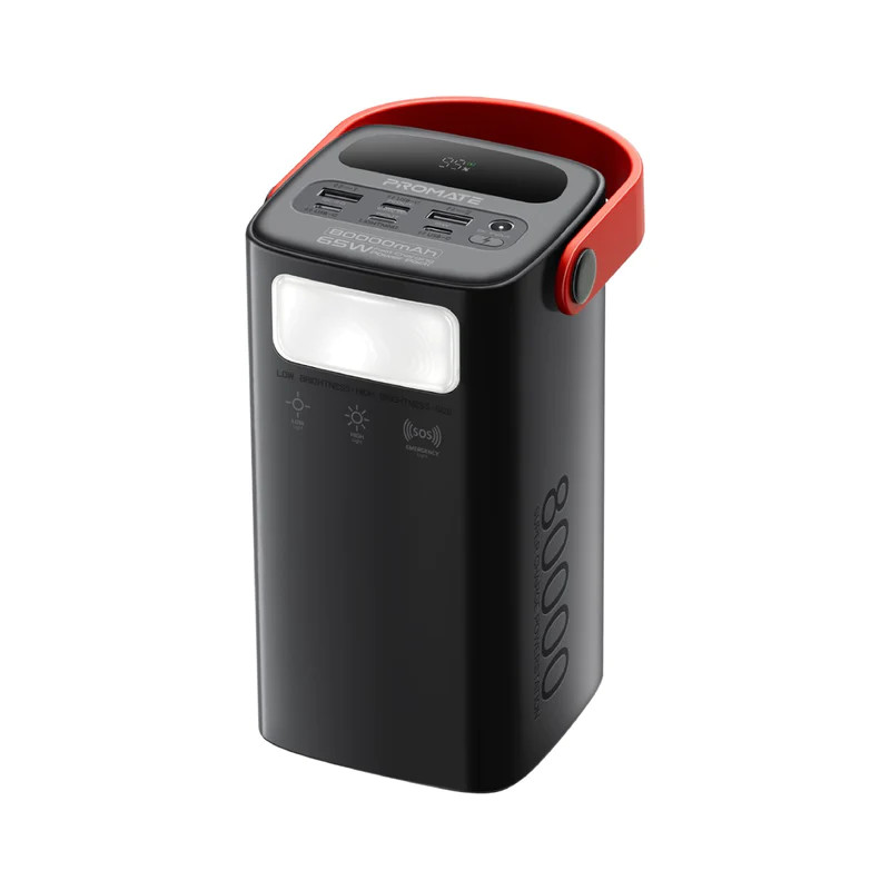 Promate Promate 80000mAh High-Capacity Fast-Charging Power Pack | PowerMine-80 - Computers & Tech - Lebanon