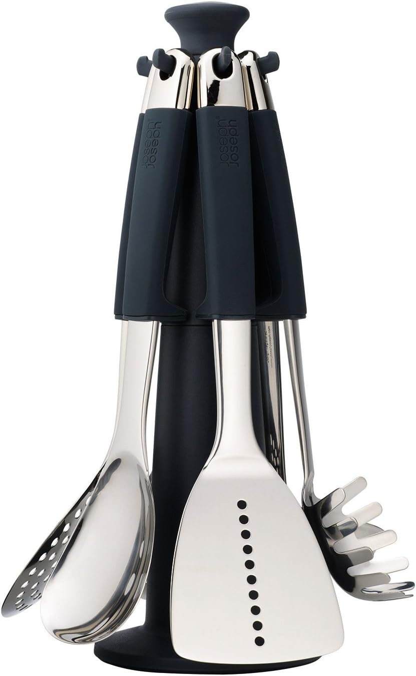 Joseph Joseph Joseph Joseph Elevate 100 Carousel Stainless Steel Kitchen Utensil Set | 95029 - Home & Kitchen - Lebanon