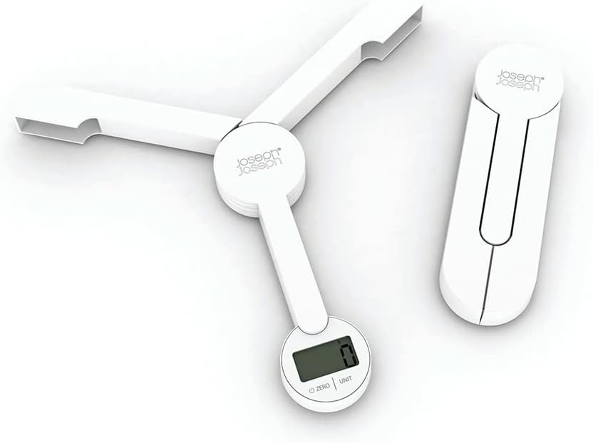 Joseph Joseph Joseph Joseph TriScale Compact Folding Digital Kitchen Food Scale | 40071 - Home & Kitchen - Lebanon