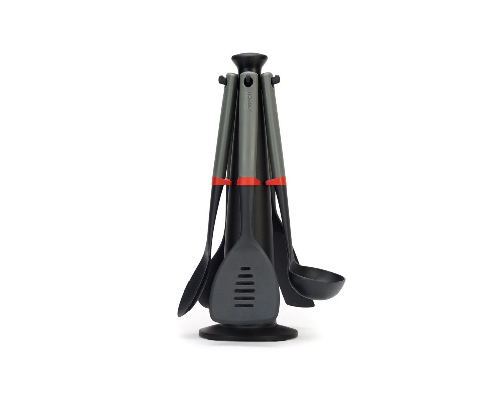 Joseph Joseph Joseph Joseph DUO 5-piece Utensil Carousel Set With Stand | 80040 - Home & Kitchen - Lebanon