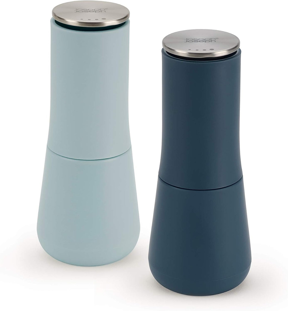 Joseph Joseph Joseph Joseph Milltop Non-Spill Salt and Pepper Mill | 20157 - Home & Kitchen - Lebanon