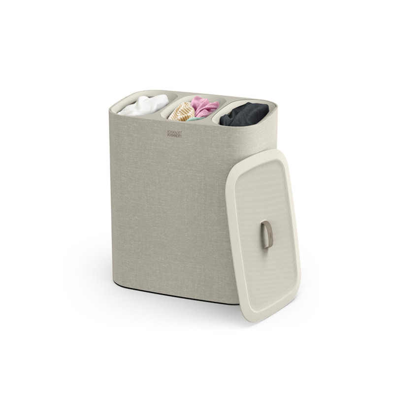 Joseph Joseph Joseph Joseph Tota Trio 90L Laundry Basket, Ecru | 50021 - Home & Kitchen - Lebanon