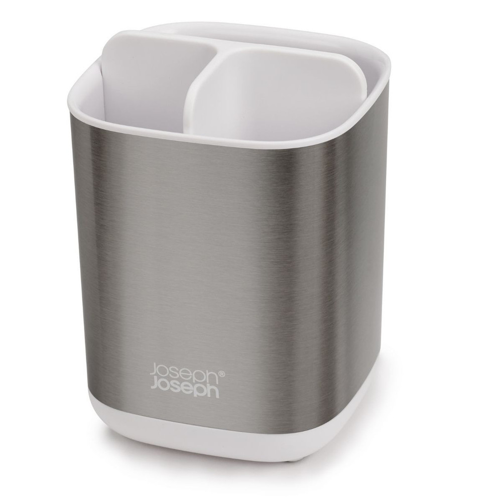 Joseph Joseph Joseph Joseph EasyStore Steel Toothbrush Holder | 70530 - Home & Kitchen - Lebanon