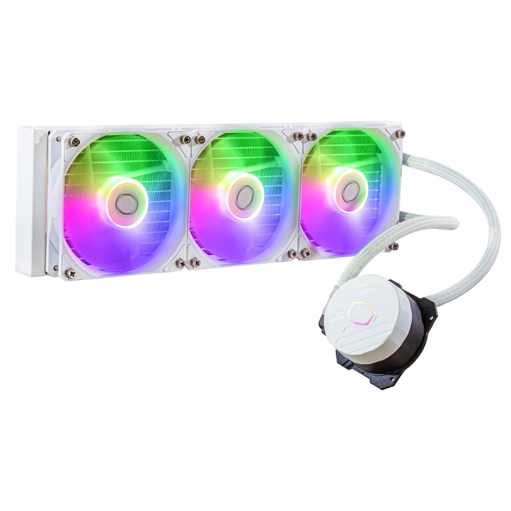 Cooler Master Cooler Master MASTERLIQUID WHITE ML360L LITE S CORE ARGB CPU Cooler | MLW-D36M-A18PZ-RW - Computers & Tech - Lebanon