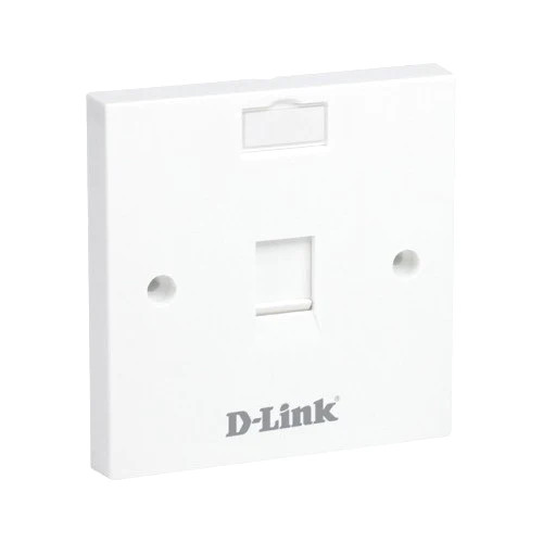 D-Link D-link NFP-0WHI11 Single Faceplate, Square, White|NFP-0WHI11 - Computers & Tech - Lebanon