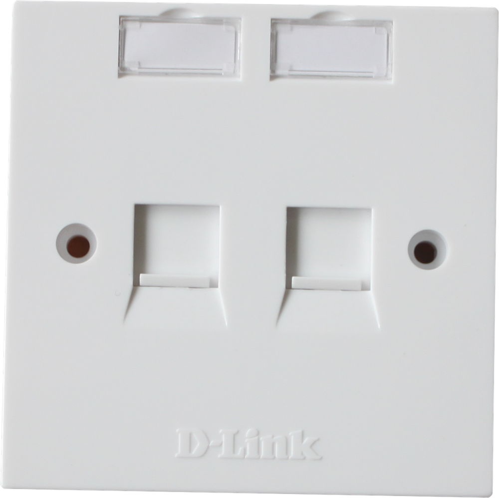 D-Link D-link Flat Faceplates,white|NFP-0WHI21 - Networking - Lebanon