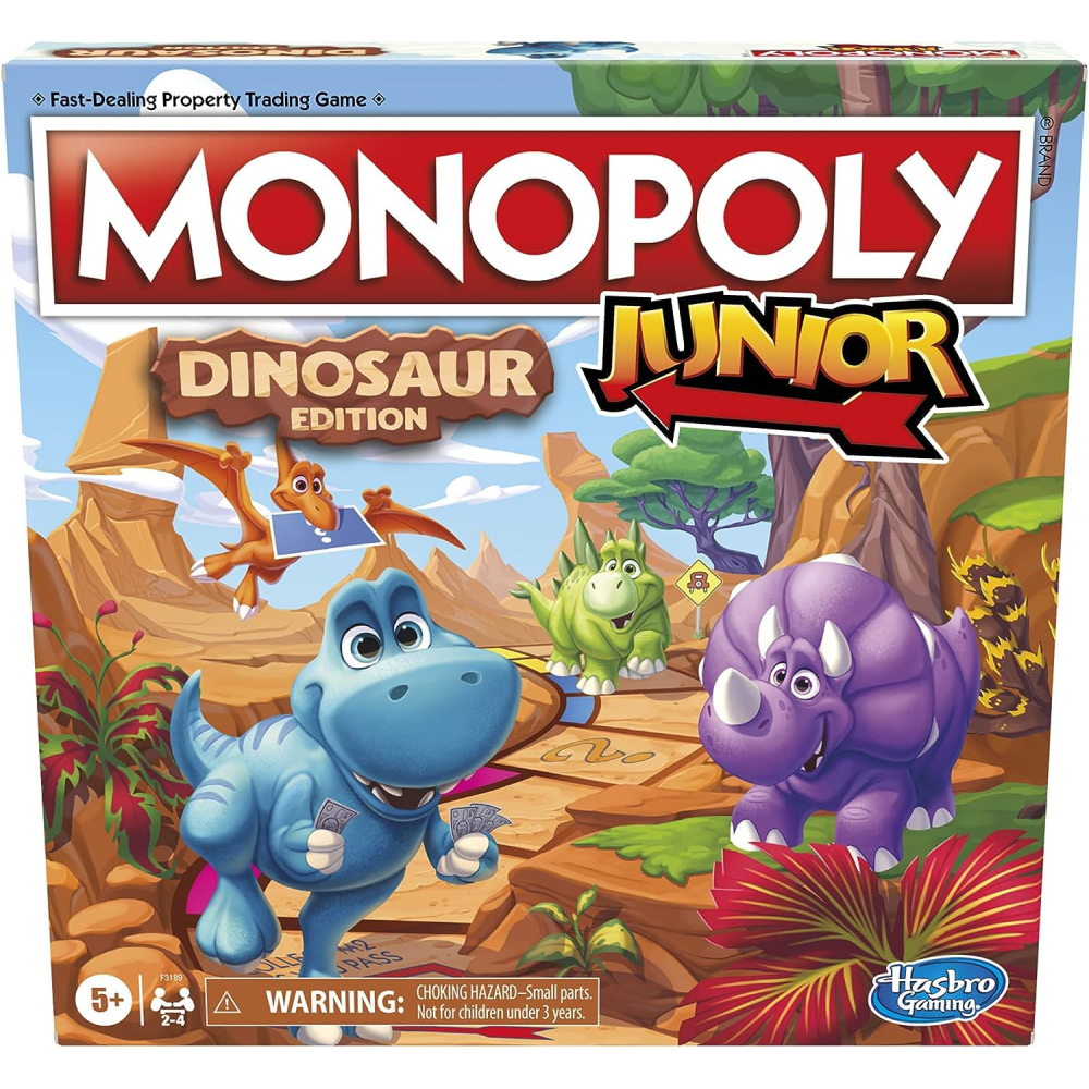 monopoly Monopoly Junior Dinosaur Edition Board Game | F3189 - Toys & Games - Lebanon