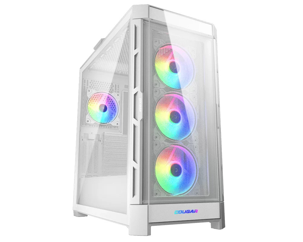 Cougar Cougar Duoface Pro RGB Mid Tower Case,White| DUOFACE-PRO-WHITE - Computers & Tech - Lebanon