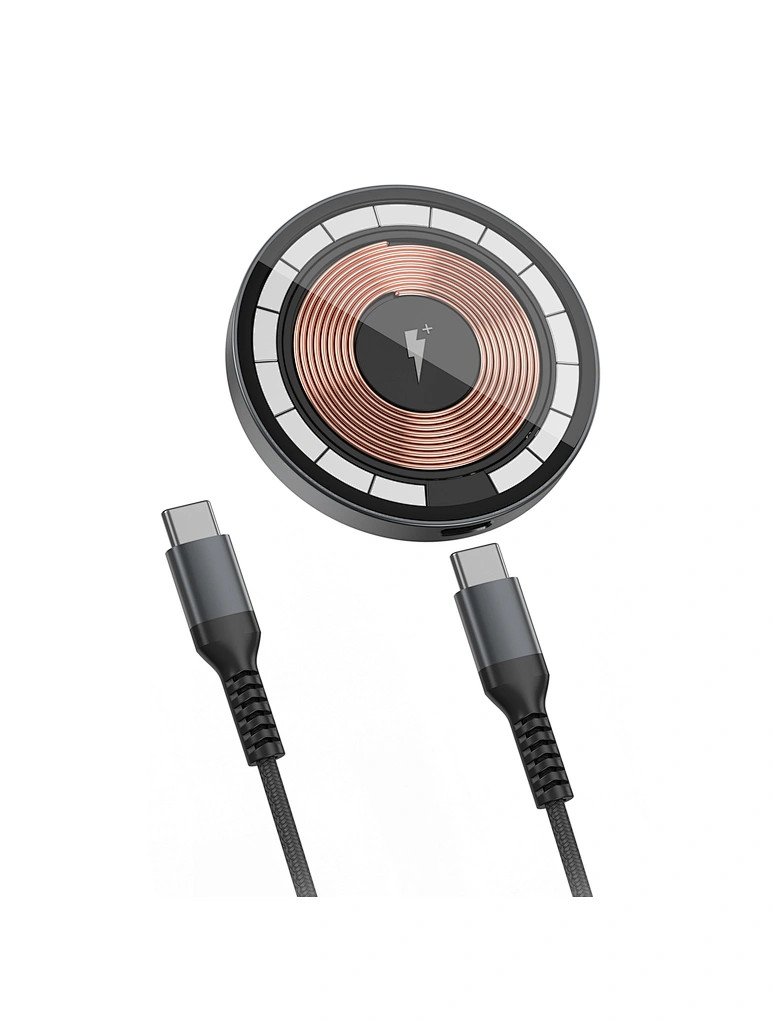 WIWU WiWU Transparent Magnetic Wireless Charger - Transparent | M17T - Computers & Tech - Lebanon