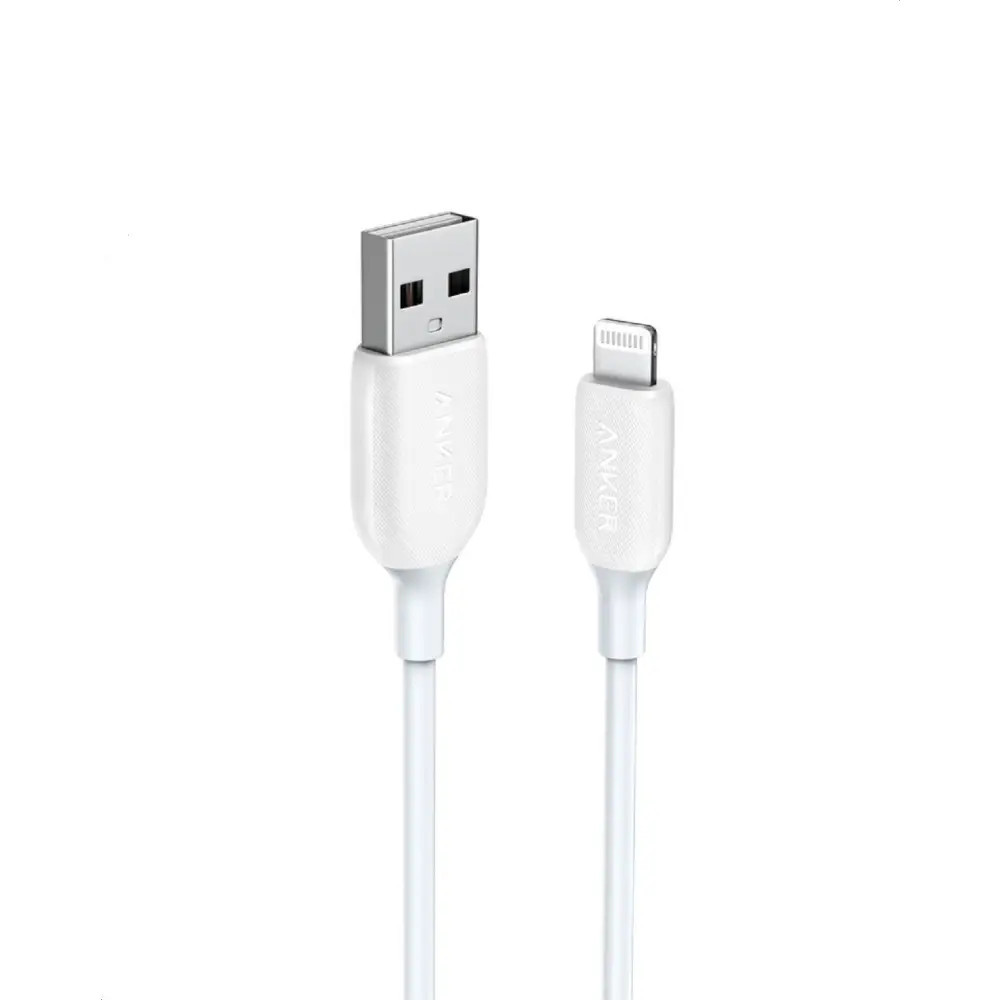 Anker Anker A8812H21 Powerline IIl Usb-A Cable With Lightning Connector 3Ft,White | A8812H21-WT - Computers & Tech - Lebanon
