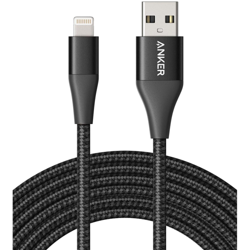 Anker Anker Powerline+ II With Lightning Connector 10Ft Black | A8454H12-BK - Computers & Tech - Lebanon