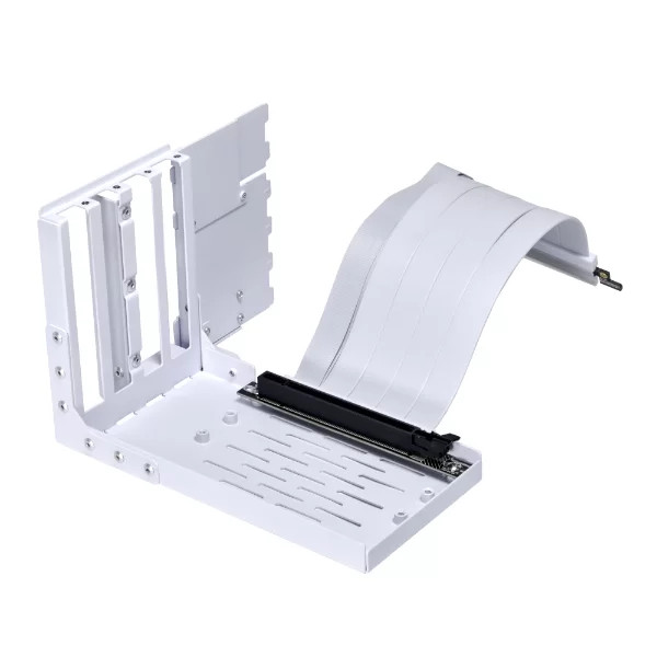 Lian Li Lian Li Universal 4-slots Vertical Gpu Holder Kit, White (Full/mid) | VG4-4-V2W - Computers & Tech - Lebanon