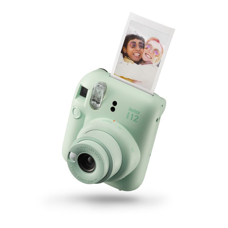 Fujifilm Fujifilm Instax Camera Mini12 ,Green| FUJLSMINI12GREEN - TV, Cameras & Photography - Lebanon