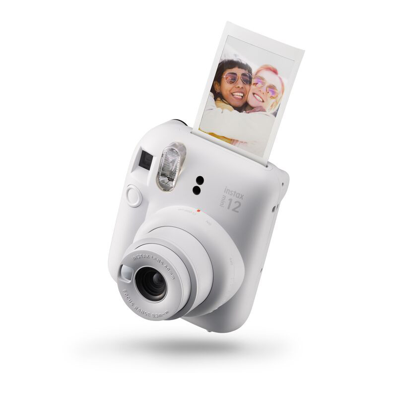 Fujifilm Fujifilm Instax Camera Mini12 ,White| FUJLSMINI12WHT - TV, Cameras & Photography - Lebanon
