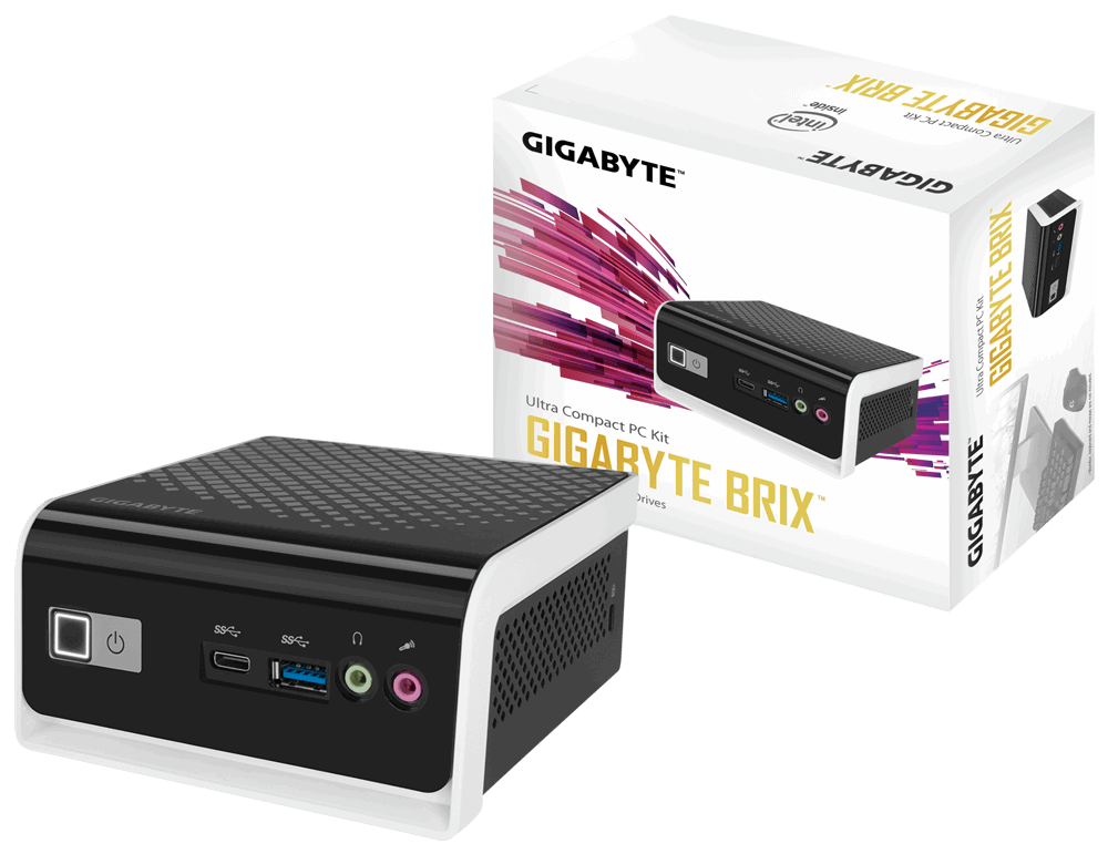 Gigabyte Desktop GIGABYTE “BRIX” Mini-PC Barebone ( GB-BLCE-4105C ). - Other - Lebanon