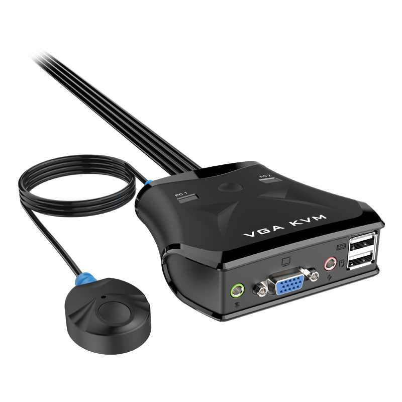 undefined MT-201VL 2-Port VGA KVM Switch With Audio & Cables - Other - Lebanon