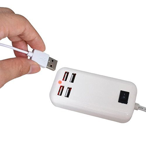 undefined 15W USB Desktop Charger 1.5m Line / 4-Ports Battery Power Charger Adaptor - 4PORT - Other - Lebanon