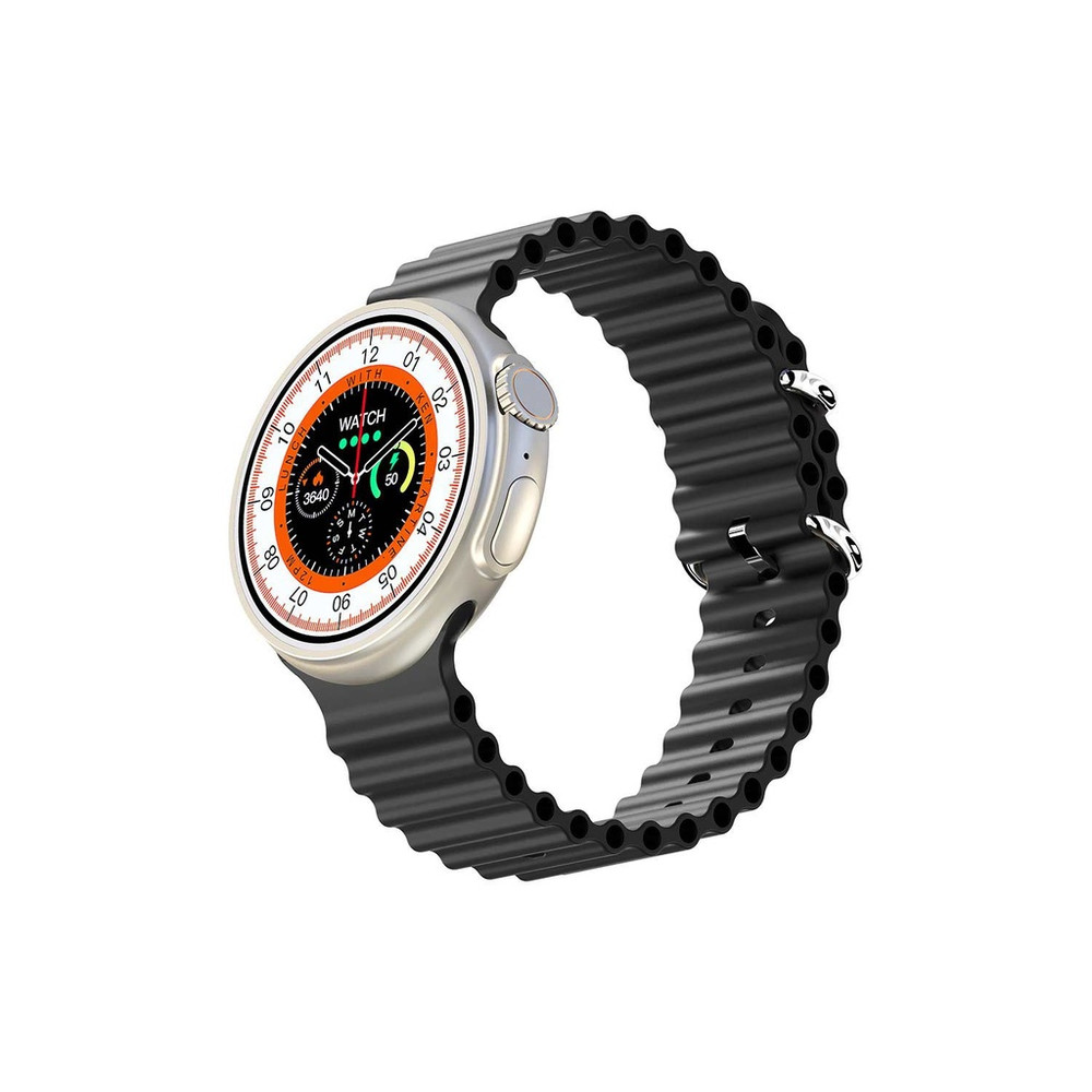 Porodo Porodo Ultra Evo Smart Watch 1.51" Wide Touch Screen , Black | PD-SWURTI-BK - Phones & Wearables - Lebanon