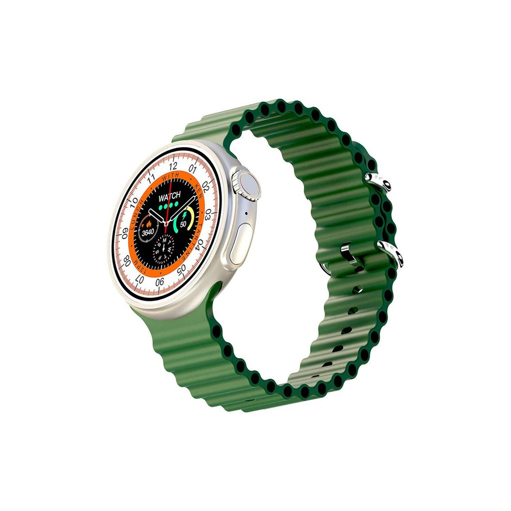 Porodo Porodo Ultra Evo Smart Watch 1.51" Wide Touch Screen , Green| PD-SWURTI-GN - Phones & Wearables - Lebanon