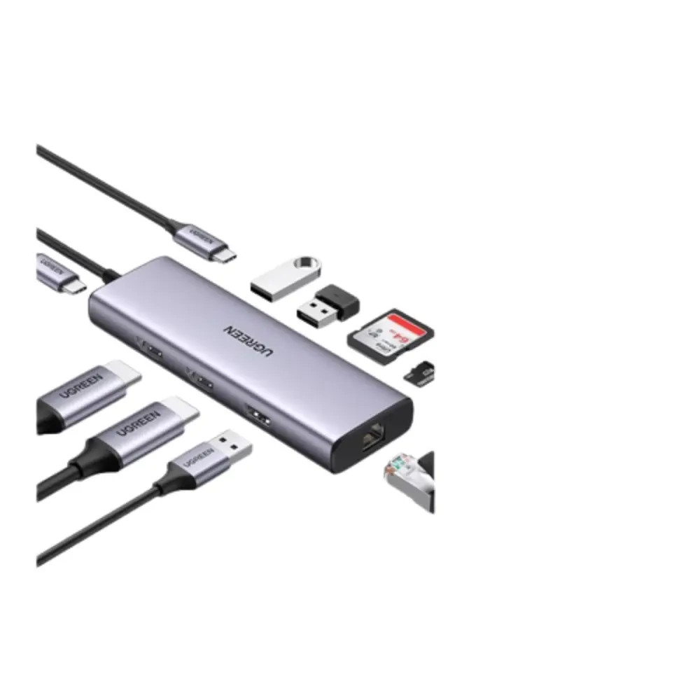 UGREEN UGREEN Dual Display 9-in-1 USB-C HUB Docking Station Adapter| 90119 - Computers & Tech - Lebanon