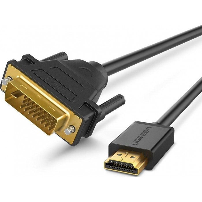 UGREEN UGREEN HDMI To DVI 24+1 Cable, 1.5M,Black |11150 - Computers & Tech - Lebanon