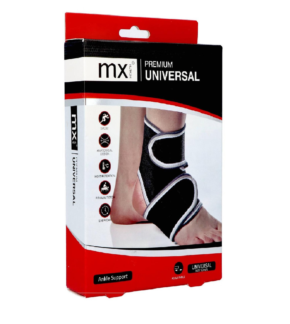 Medinox Medinox MX Premium Ankle Support - Universal | MX74201 - Beauty & Personal Care - Lebanon