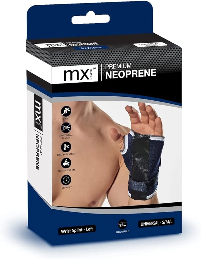 Medinox Medinox MX Premium Neoprene Ambidextrous Wrist Support - Universal | MX74588 - Beauty & Personal Care - Lebanon