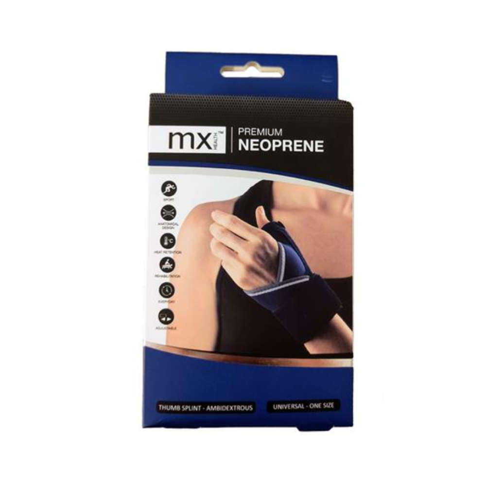Medinox Medinox MX Premium Neoprene Thumb Brace - Universal | MX75022 - Beauty & Personal Care - Lebanon